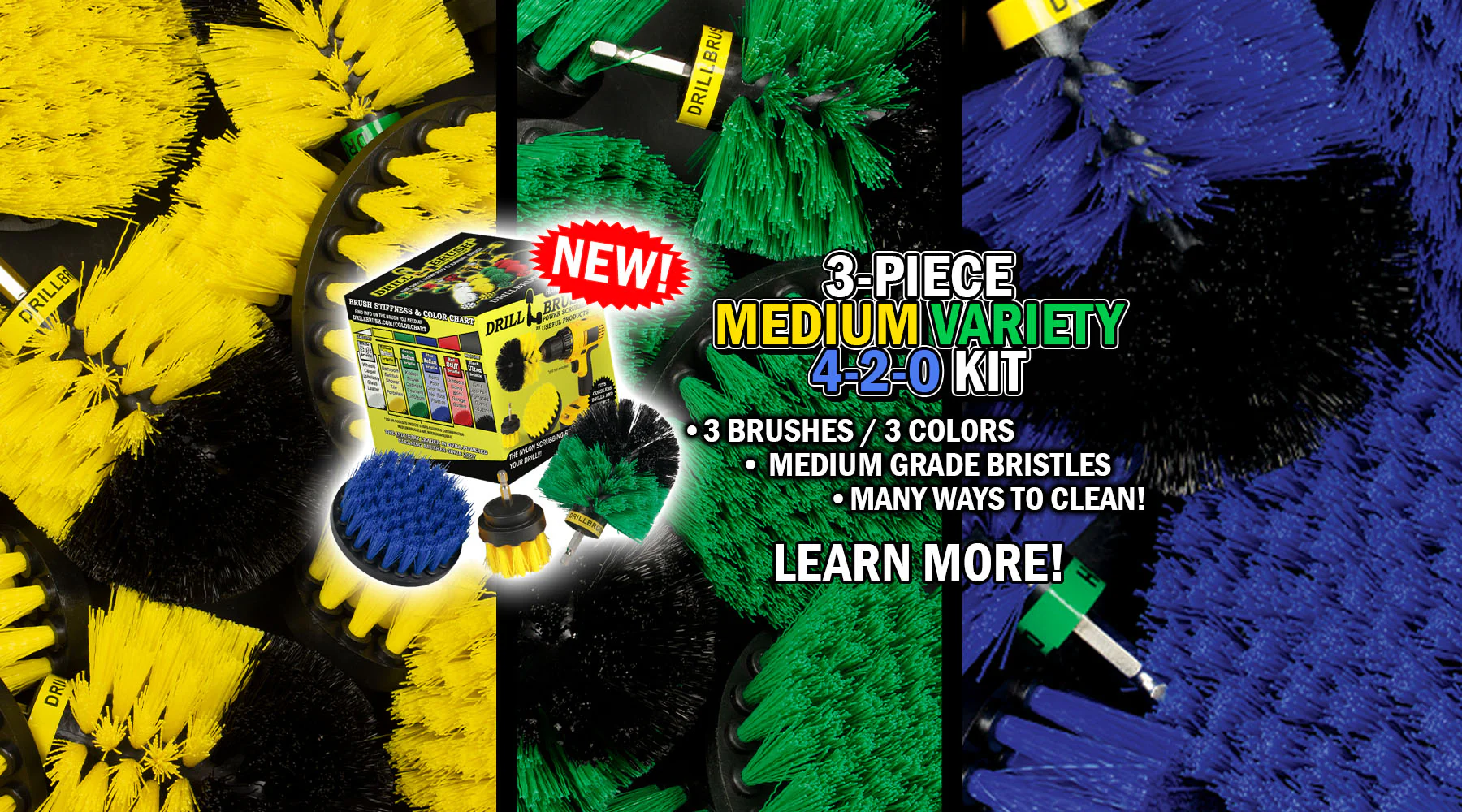 Clean Faster with Power Scrubbing